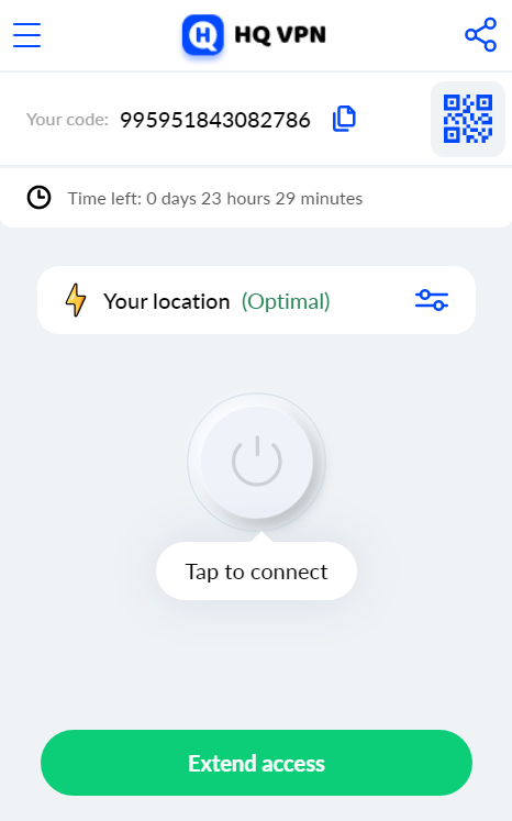 Tap "Connect"